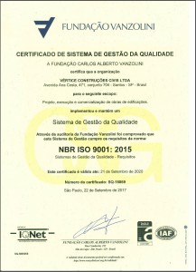 Vertice - ISO 9001-15 - (09.2020)